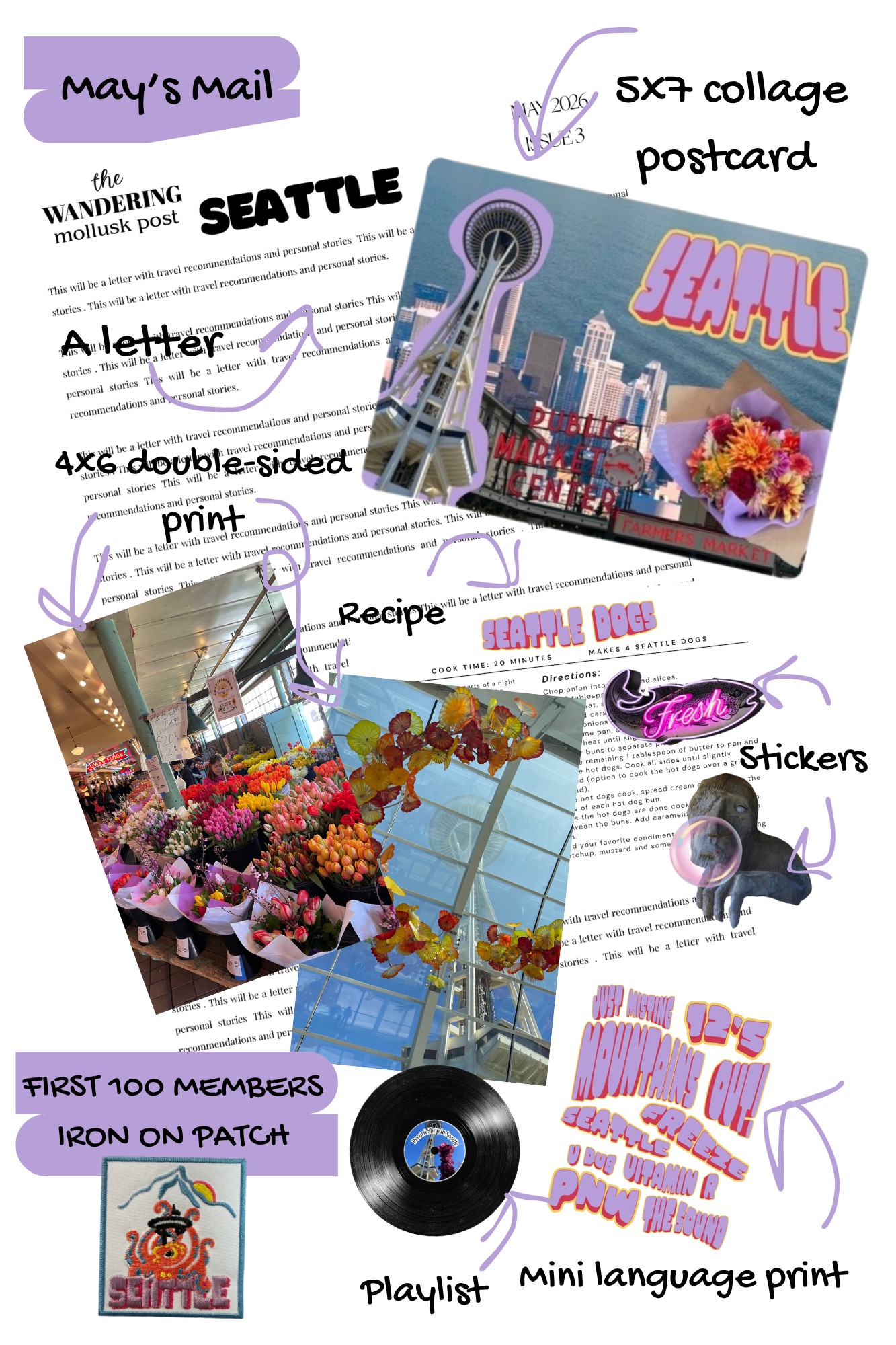 Wandering Mollusk Monthly Mail Club