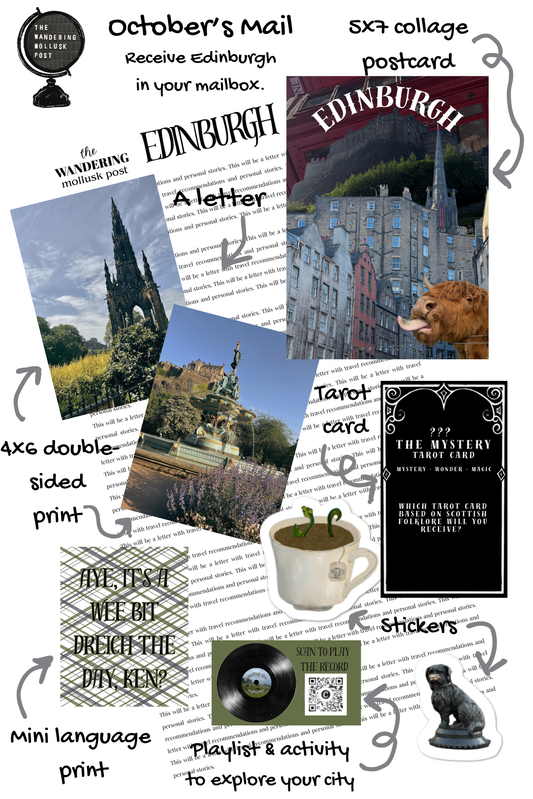 Wandering Mollusk Monthly Mail Club